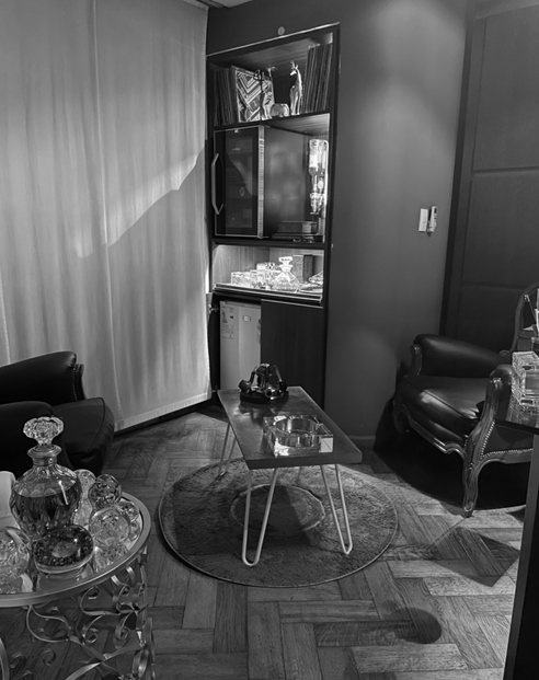 Sala de espera del estudio